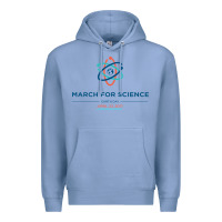 Colony Blue march for science astronaut Premium Hoodie - DesigneFamous
