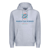 Heather Grey march for science astronaut Premium Hoodie - DesigneFamous