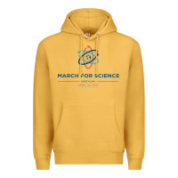 Mustard march for science astronaut Premium Hoodie - DesigneFamous