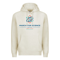 Oatmeal Heather march for science astronaut Premium Hoodie - DesigneFamous