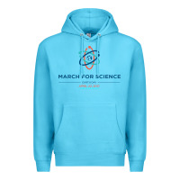 Ocean Blue march for science astronaut Premium Hoodie - DesigneFamous