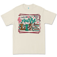 Bone Nurse life leopard frame Premium Tee - LillyAllenDesigns