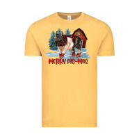 Vintage Mustard merry pigmas Vintage Tee - LillyAllenDesigns