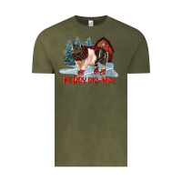Vintage Olive merry pigmas Vintage Tee - LillyAllenDesigns