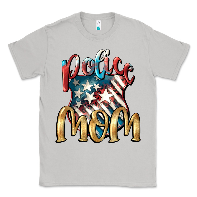 Police Mom Mother's Day Classic Tee by FaDigitalArtStudio | Teevron
