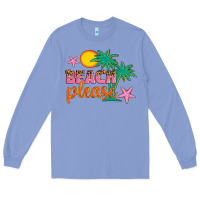 Colony Blue beach please Long Sleeve Tee - Artiststas