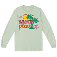 Matcha beach please Long Sleeve Tee - Artiststas