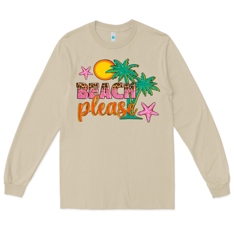 Beach Please Long Sleeve Tee by Artiststas | Teevron