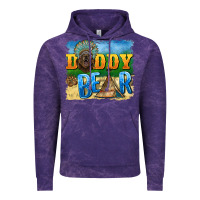 Cloud Purple daddy bear native Vintage Hoodie - BarkalooDesign