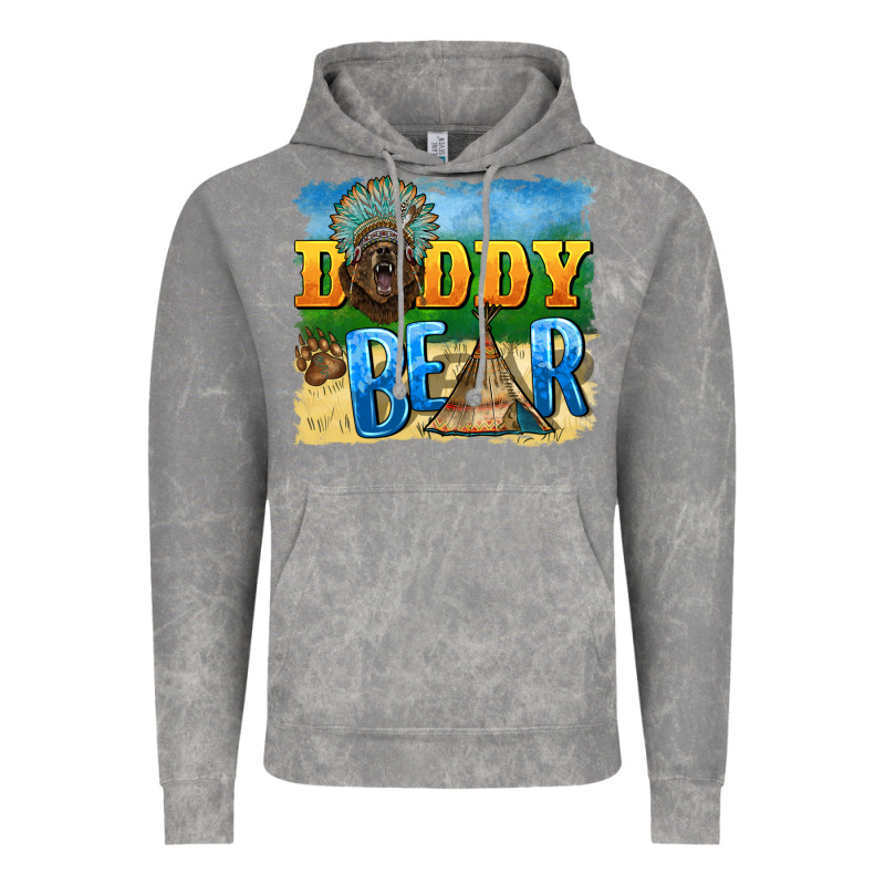 Daddy Bear Native Vintage Hoodie by BarkalooDesign | Teevron