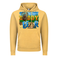 Vintage Mustard daddy bear native Vintage Hoodie - BarkalooDesign