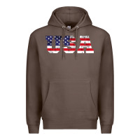 Coffee usa Premium Hoodie - DesigneFamous