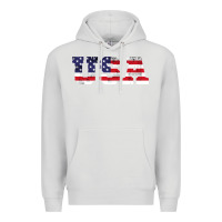 Dove Grey usa Premium Hoodie - DesigneFamous