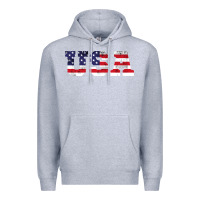 Heather Grey usa Premium Hoodie - DesigneFamous