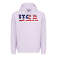 Lilac usa Premium Hoodie - DesigneFamous
