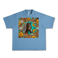 Pebble Blue western tennessee horse Urban Heavy Tee - LillyAllenDesigns