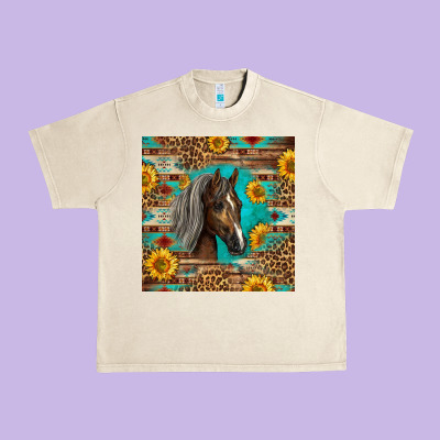 Western Tennessee Horse Urban Heavy Tee Designed By Lillyallendesigns
