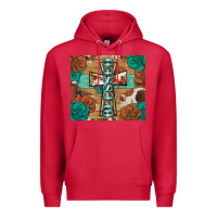 Cardinal blessed cross Premium Hoodie - BarkalooDesign