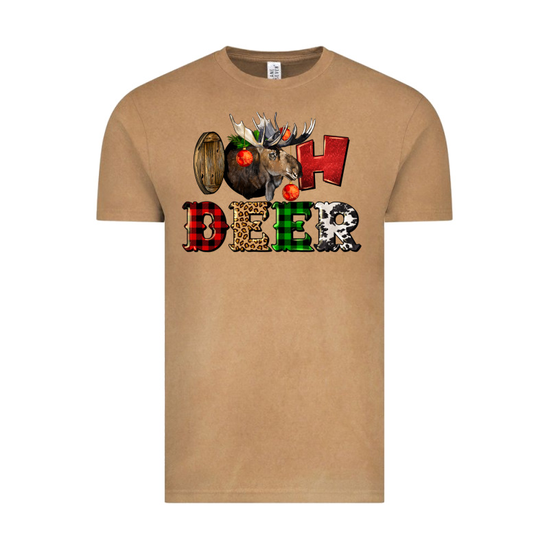 Oh Deer Christmas Vintage Tee by LillyAllenDesigns | Teevron