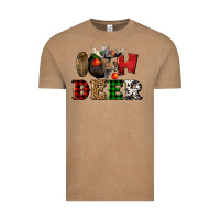 Vintage Coffee oh deer christmas Vintage Tee - LillyAllenDesigns