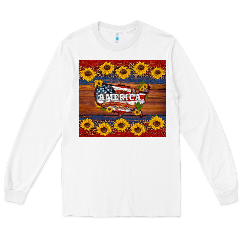 Usa Map Long Sleeve Tee by Artiststas | Teevron