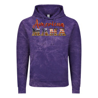 Cloud Purple american mama Vintage Hoodie - BarkalooDesign