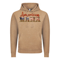 Vintage Coffee american mama Vintage Hoodie - BarkalooDesign