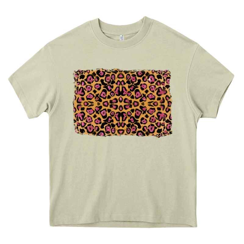 Leopard Glitter Background Heavy Core Tee by RanaPortraitStore | Teevron