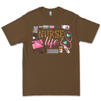 Cacao Western Nurse Life Premium Tee - LillyAllenDesigns