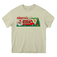 Mossy christmas is coming Heavy Core Tee - BundleAndBundleShop
