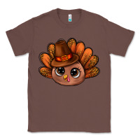 Chestnut turkey and leopard pattern and thanksgiving hat bbs Classic Tee - BundleAndBundleShop