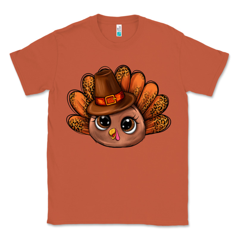 Turkey And Leopard Pattern And Thanksgiving Hat Bbs Classic Tee by BundleAndBundleShop | Teevron