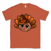 Copper turkey and leopard pattern and thanksgiving hat bbs Classic Tee - BundleAndBundleShop