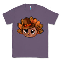 Lavender turkey and leopard pattern and thanksgiving hat bbs Classic Tee - BundleAndBundleShop
