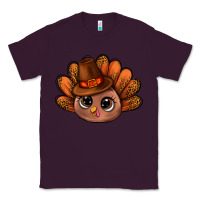 Plum turkey and leopard pattern and thanksgiving hat bbs Classic Tee - BundleAndBundleShop
