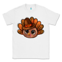 White turkey and leopard pattern and thanksgiving hat bbs Classic Tee - BundleAndBundleShop