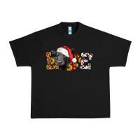 Black love christmas black angus Urban Heavy Tee - LillyAllenDesigns