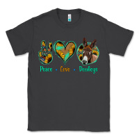 Smoke Peace Love Donkeys Classic Tee - Jasminsmagicworld