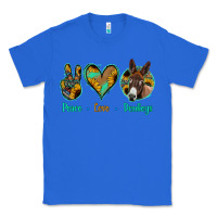 True Royal Peace Love Donkeys Classic Tee - Jasminsmagicworld