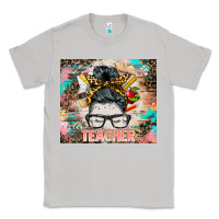 Moon Dust teacher messy bun tumbler Classic Tee - BarkalooDesign