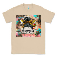 Mushroom teacher messy bun tumbler Classic Tee - BarkalooDesign