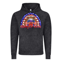 Vintage Black america rainbow Vintage Hoodie - BarkalooDesign