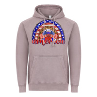 Vintage Zinc america rainbow Vintage Hoodie - BarkalooDesign