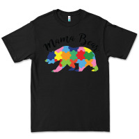 Black mama bear Premium Tee - CowhideDigitalArt