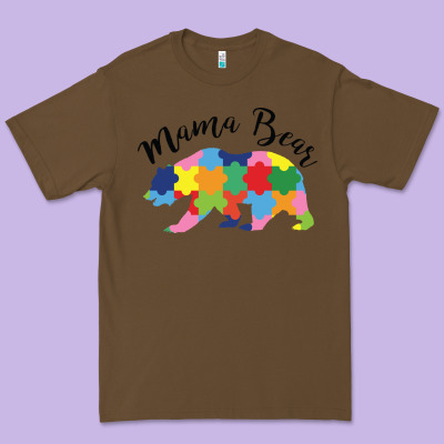 Mama Bear Premium Tee Designed By Cowhidedigitalart