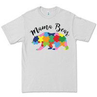 Dove Grey mama bear Premium Tee - CowhideDigitalArt