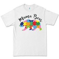 White mama bear Premium Tee - CowhideDigitalArt