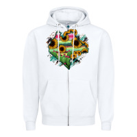 Chiapas State Of Mexico Map Zipper Hoodie | Teevron