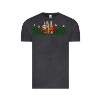 Vintage Black halloween meerkat Vintage Tee - LillyAllenDesigns