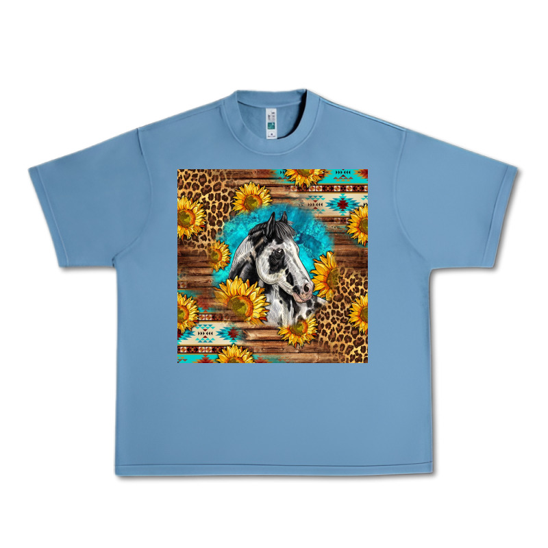 Western Paint Horse Urban Heavy Tee by LillyAllenDesigns | Teevron